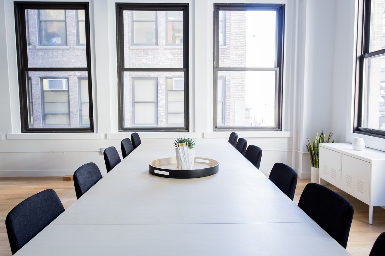 chairs, empty, office, room, table, windows, furniture, meeting room, conference room, interior design, minimalist, minimalistic, interior decoration, office, office, office, office, office